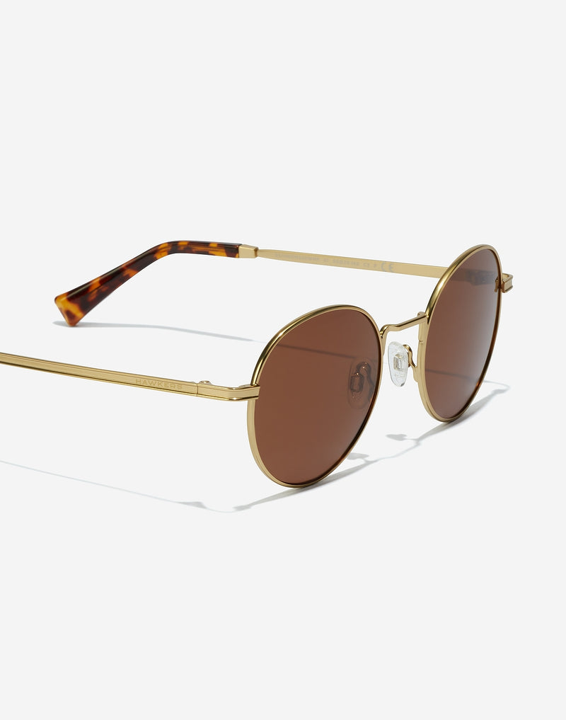 Lentes de Sol Hawkers Moma Polarized Gold Havana