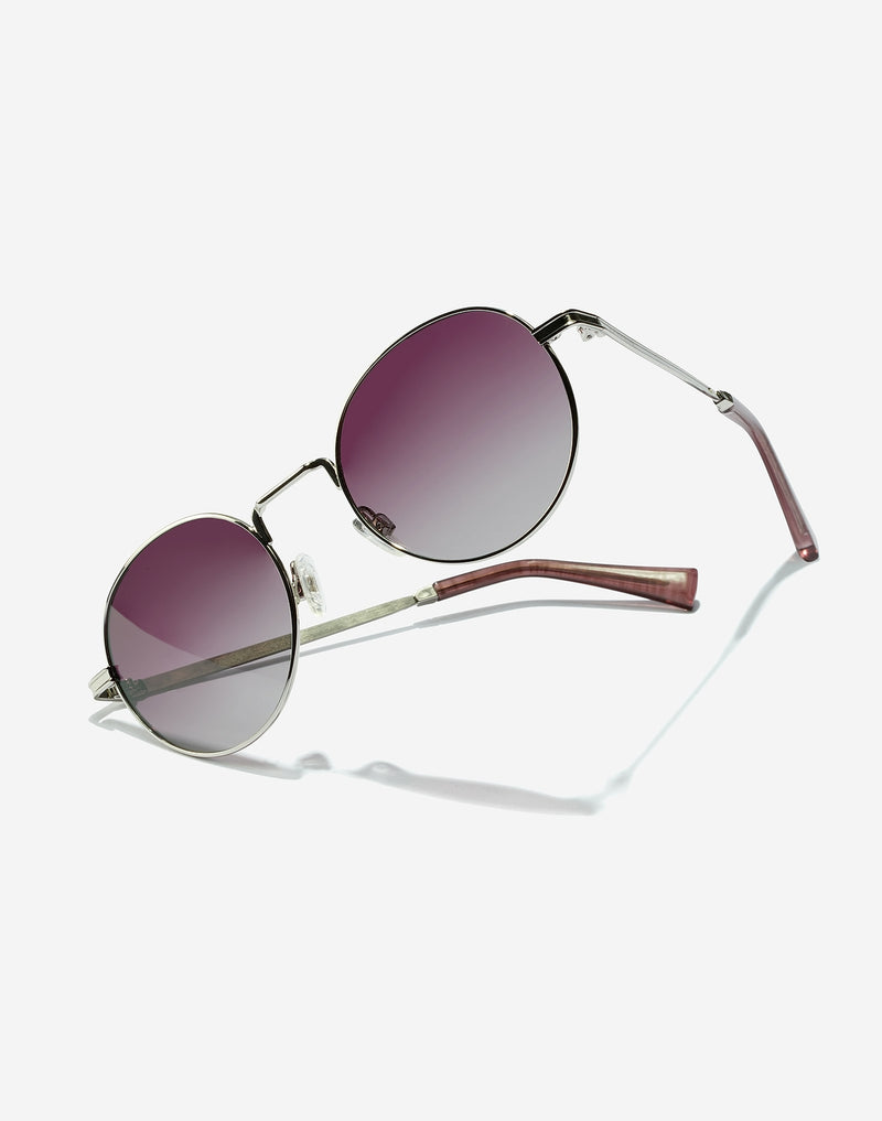 Lentes de Sol Hawkers Moma Polarized Silver Grape