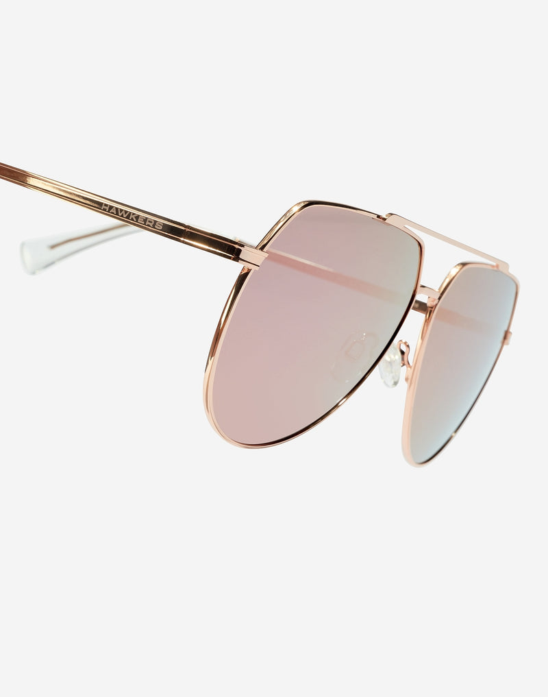 Lentes de Sol Hawkers Shadow Polarized Rose Gold